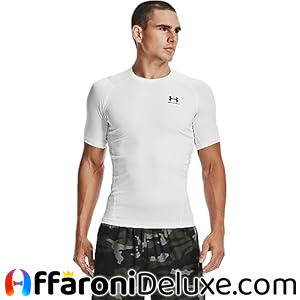 Under Armour Ua Hg Armour Comp Ss, Maglietta sportiva a maniche corte da Uomo