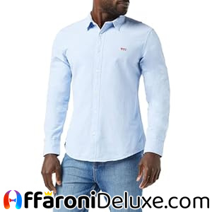 Levi's Long-Sleeve Battery Housemark Slim Camicia Uomo
