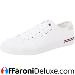 Tommy Hilfiger Core Corporate Vulc Canvas, Basso Top Uomo