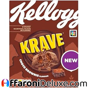 Kellogg's Krave Choco Brownie, 375g