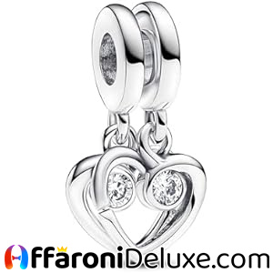 PANDORA Moments Collezione cuore in argento sterling