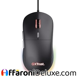 Trust Gaming GXT 925 Redex II Mouse Gaming Leggero 82g