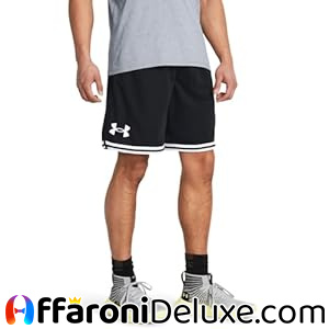 Under Armour Pantaloncini da Basket Perimetrali Uomo