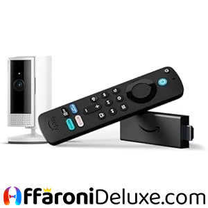 Fire TV Stick HD + Ring videocamera interna