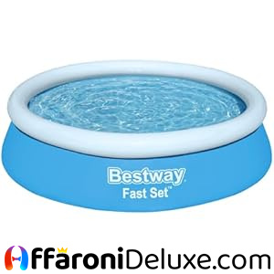 Bestway 57392 Piscina fuori terra gonfiabile Fast Set da 183x51 cm
