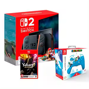 Console Nintendo Switch 2 + Mario Kart World + Yakuza 0 Direttore Cut