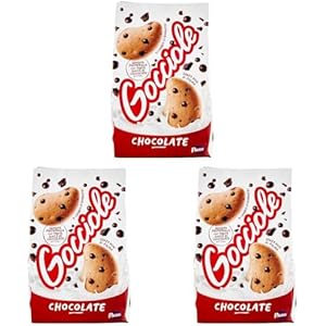 Pavesi Gocciole Cioccolato Biscotti Frollini, 3x 500g