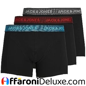 JACK & JONES Trunks 3x boxers da uomo