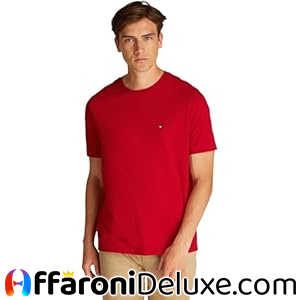 Tommy Hilfiger Maglietta a Maniche Corte Uomo