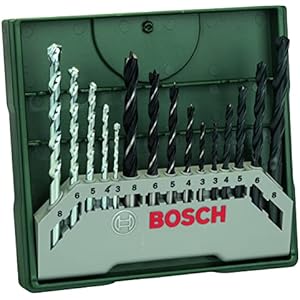 Bosch Mini-X-Line Set punte da 15 pezzi