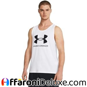 Under Armour UA Sportstyle Logo Tank Gilet Maglietta da Uomo