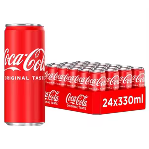 24 lattine da 33cl di Coca-Cola Originale o Zero