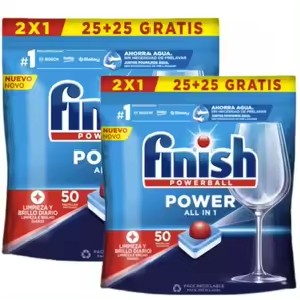 Finish Power All in 1, 100 pastiglie per lavastoviglie