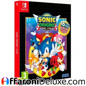 Sonic Origins Plus Gioco per Nintendo Switch (16 Giochi Inclusi)
