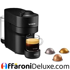 De'Longhi Nespresso Vertuo Pop ENV90.B Macchina Caffè a Capsule 4 Formati in Tazza