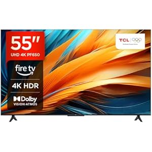 TCL 55PF650, Smart TV 55" 4K UHD LED con Fire TV