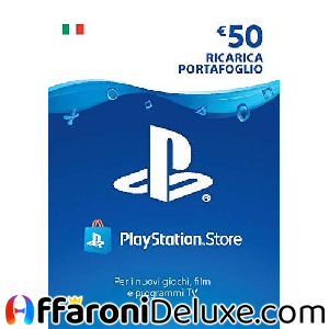 PlayStation Network Card 50 EUR - PSN Key Italia