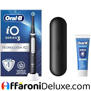 Oral-B iO 3 - Spazzolino elettrico ricaricabile con kit completo