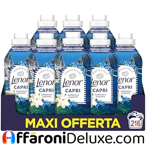 Lenor Essenze d’Italia Capri - Ammorbidente concentrato 216 lavaggi (8x27)