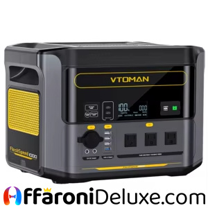 VTOMAN FlashSpeed 1000 - Stazione di energia portatile 2000W 828Wh