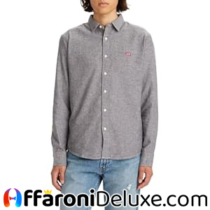 Levi's Long-Sleeve Battery Housemark Slim Camicia Uomo