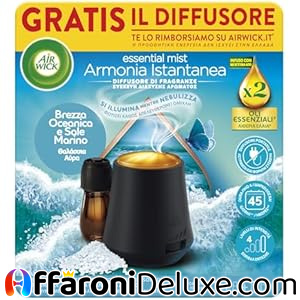 Airwick Armonia Istantanea Profumatore per Ambienti Brezza Oceanica