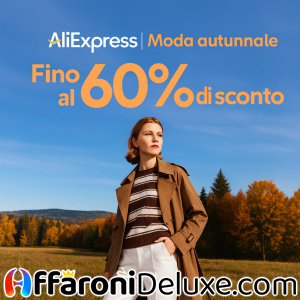Aliexpress Risparmia fino al 60% + coupon esclusivi
