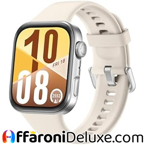 HUAWEI WATCH FIT 4 Smartwatch, 1.82” AMOLED, GPS, 100 Sport, Batteria 10 Giorni