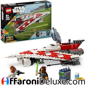 LEGO Star Wars Starfighter di Jedi Bob 75388 – Astronave Giocattolo da Costruire con 2 Minifigure