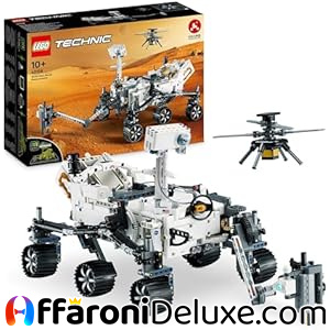 LEGO Technic 42158 NASA Mars Rover Perseverance – Set Spaziale con App AR e Modellino Scientifico da Costruire
