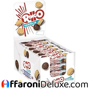 Pavesi Ringo Biscotti con Crema alla Vaniglia 55g – Confezione da 24 (1320g)