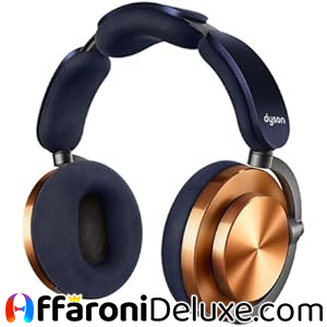 Dyson OnTrac – Cuffie Wireless Over-Ear con Cancellazione Attiva del Rumore e 55 Ore di Autonomia (CNC Copper)