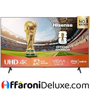 Hisense Smart TV 55" 4K Ultra HD 55E63QT (2025)