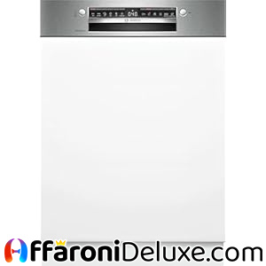 Bosch Serie 4 SMI4ECS21E – Lavastoviglie da Incasso 60 cm Inox